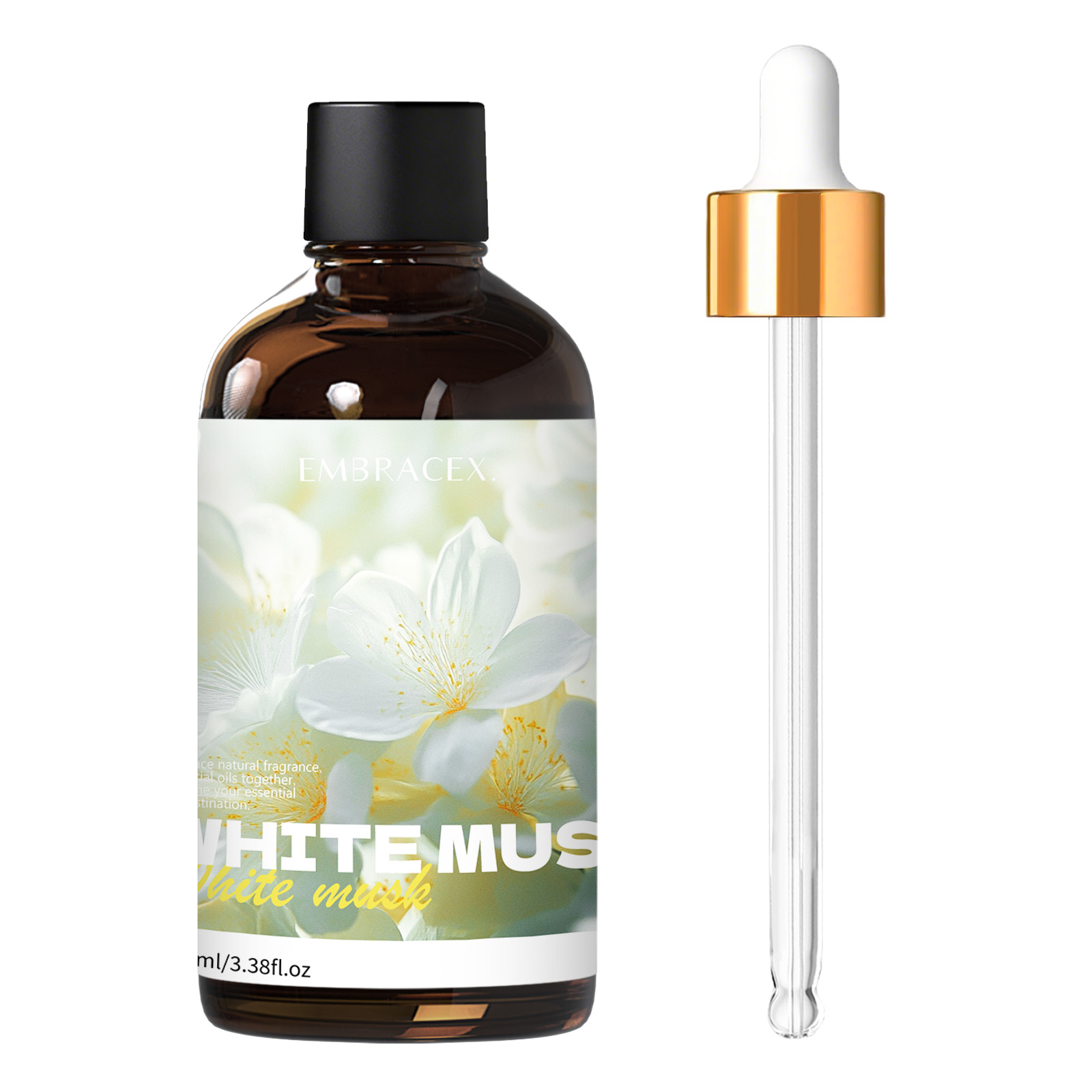 Candle Fragrance Supplies - น้ำมันหอมกลิ่นมัสค์ขาว 100 มล. สำหรับเครื่องกระจายกลิ่น, อุปกรณ์ในรถยนต์, งาน