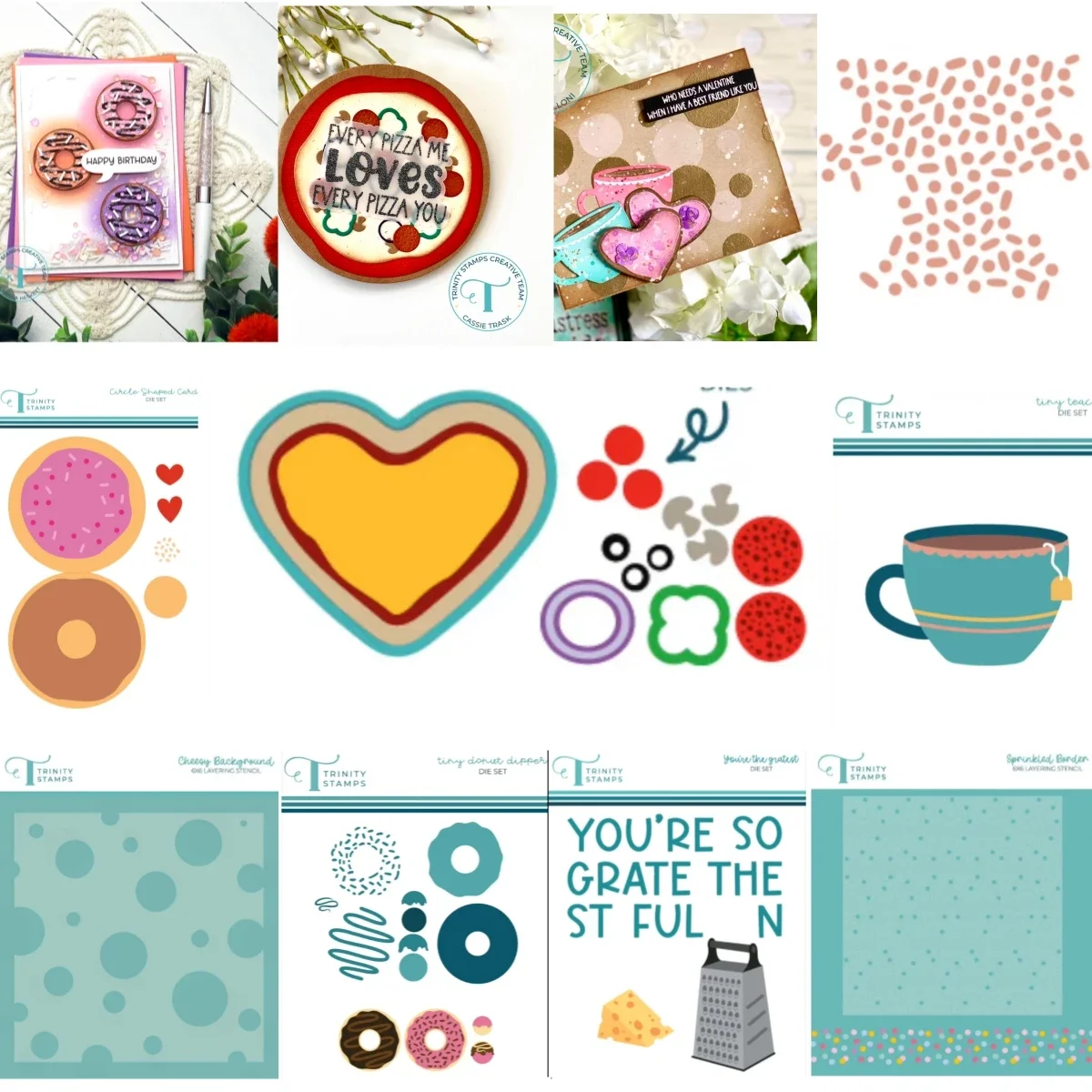 Candle Sachet - หัวใจพิซซ่าตัดโลหะตายStencilสําหรับตกแต่งสมุดภาพDiyกระดาษการ์ดAlbum Embossing Craft 2024 ใหม่