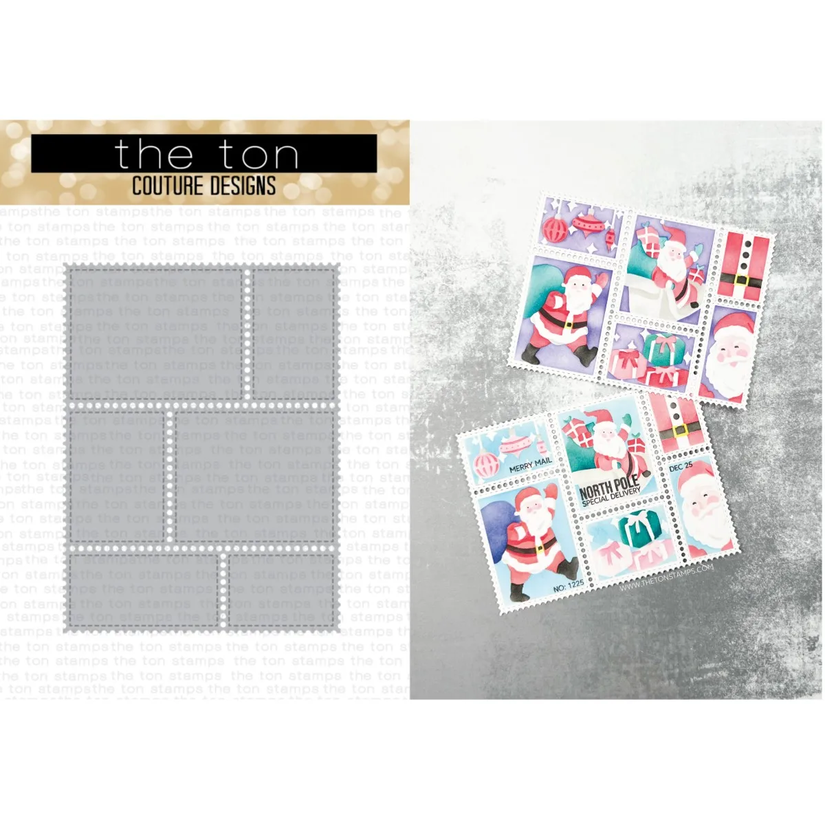 Candle Sachet - 2025 ใหม่ Layering ไปรษณีย์ Stencils ตัดโลหะตายสําหรับ