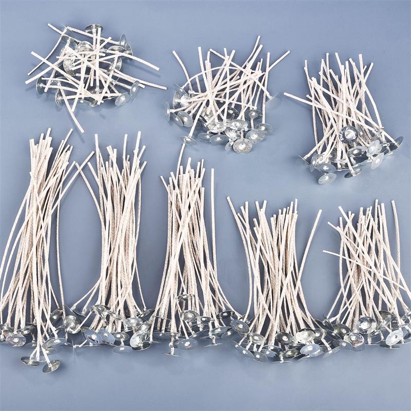 30Pcs เทียนต่ำควัน Pre-Waxed D - Candle Supplies Wholesale บทวิจารณ์และราคา