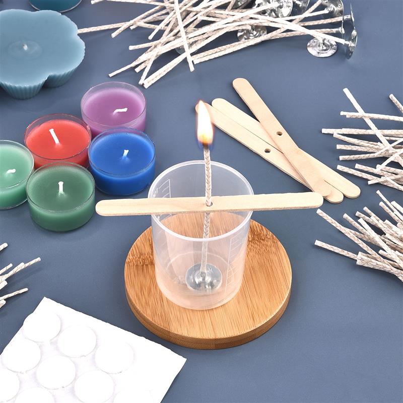 30Pcs เทียนต่ำควัน Pre-Waxed D - Candle Supplies Wholesale บทวิจารณ์และราคา