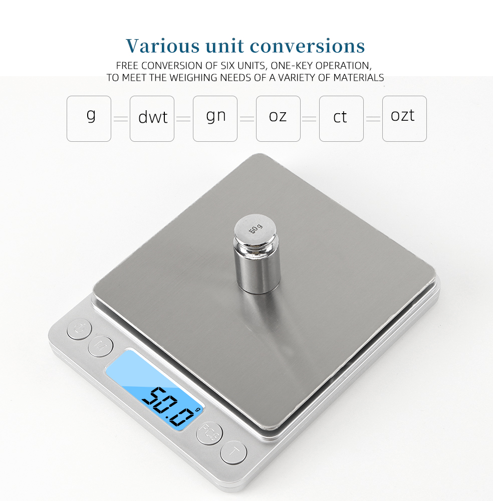 3Kg/500G 0.01g Digital Kitchen - Candle Wax Scale บทวิจารณ์และราคา