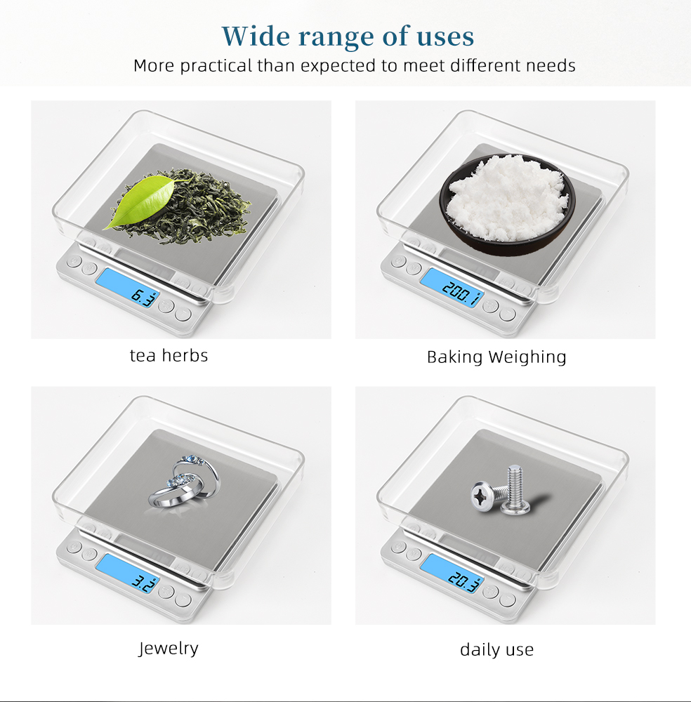 3Kg/500G 0.01g Digital Kitchen - Candle Wax Scale บทวิจารณ์และราคา