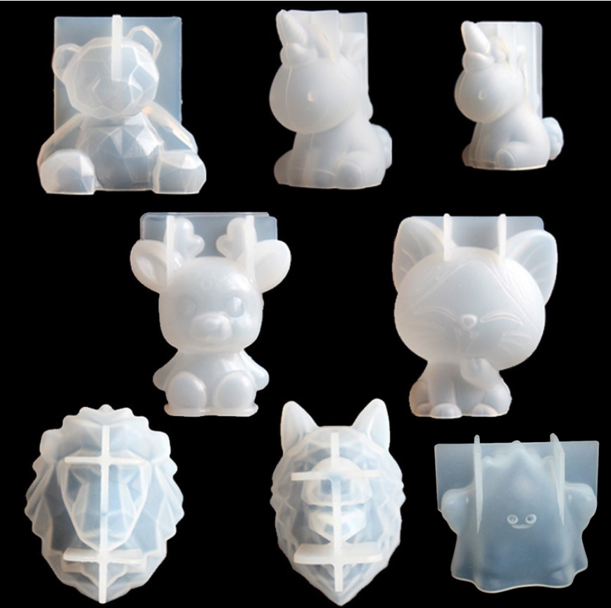 โปร่งใสยูนิคอร์นซิลิโคนอีพ็อกซ - Candle Supplies Wholesale บทวิจารณ์และราคา