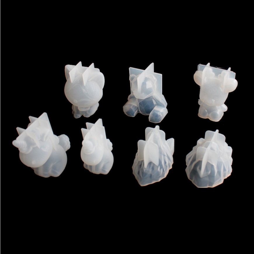 โปร่งใสยูนิคอร์นซิลิโคนอีพ็อกซ - Candle Supplies Wholesale บทวิจารณ์และราคา
