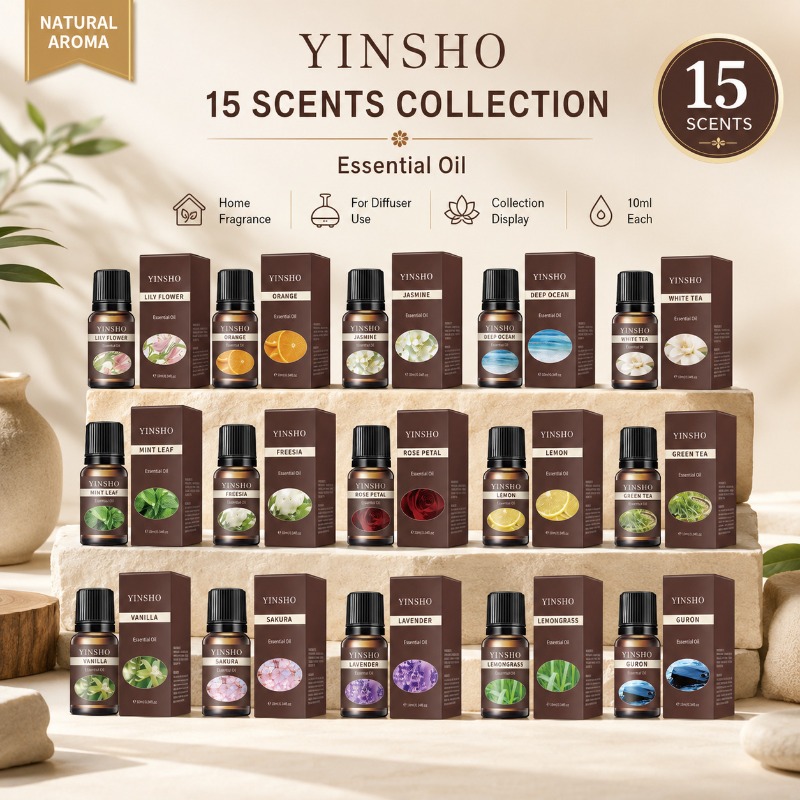 ชุดน้ำมันหอมระเหย 15 ชิ้น ขนาด - Candle Fragrance Supplies บทวิจารณ์และราคา