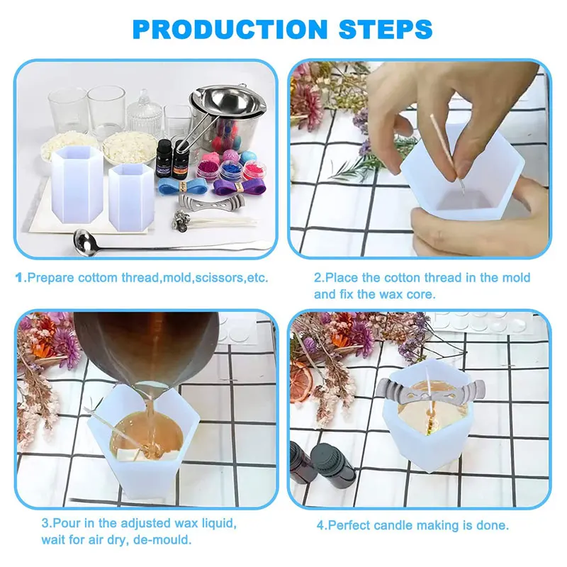 กระบอกซิลิโคนเทียนแม่พิมพ์เรซิ - Candle Supplies Wholesale บทวิจารณ์และราคา
