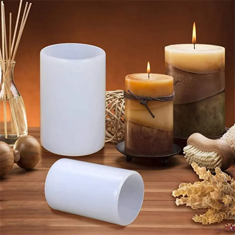 กระบอกซิลิโคนเทียนแม่พิมพ์เรซิ - Candle Supplies Wholesale บทวิจารณ์และราคา