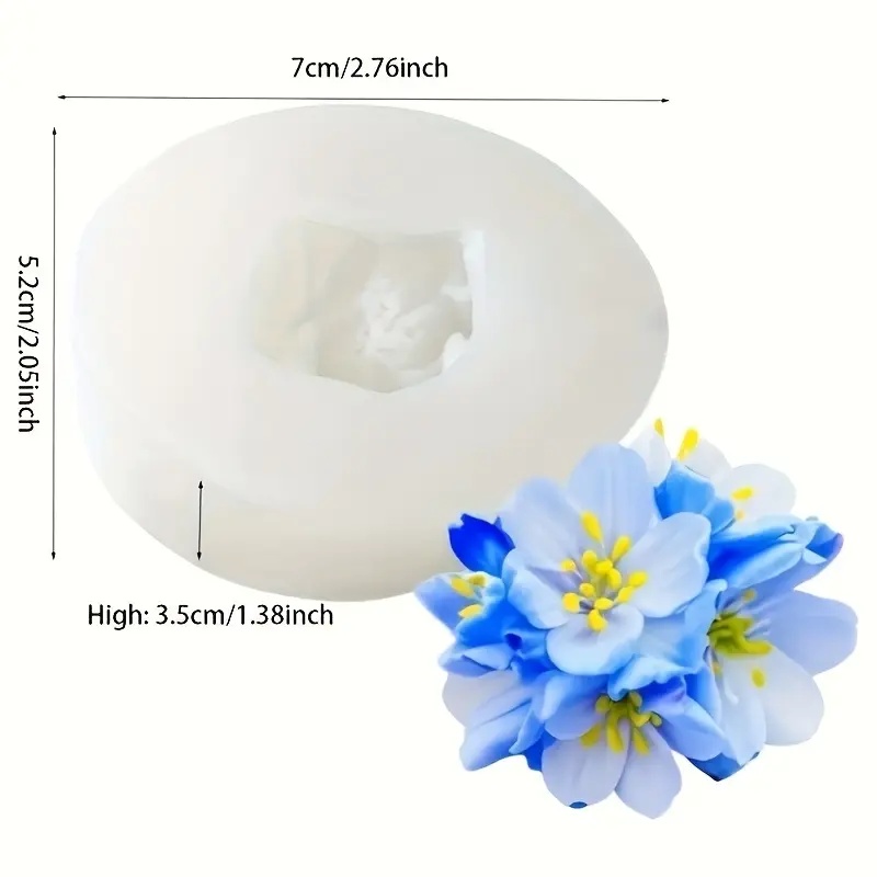 ชุดแม่พิมพ์ซิลิโคน 2 ชิ้น, ลาย - Candle Fragrance Supplies บทวิจารณ์และราคา